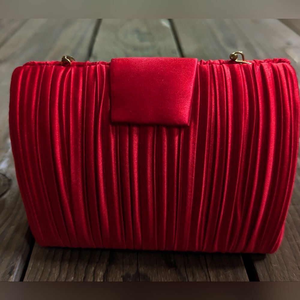 Vintage Lord & Taylor Mini Purse Satin or Clutch - Picture 2 of 7